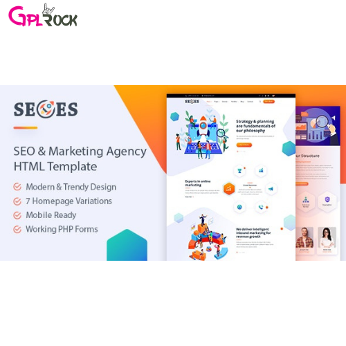 Seoes – Marketing Agency WordPress Theme
